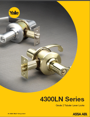 4300LN Series Light/Medium Duty Lever Locks