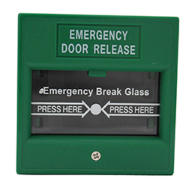 Emergency Door Release Break Glass Station