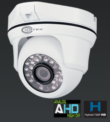 HYBRID AHD &Analog-Digital 1480x1080P Outdoor IR Dome Camera