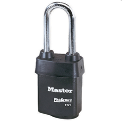 Master Lock Weather Tough Padlock No. 6121KALJ - 2-1/2 inch Shackle