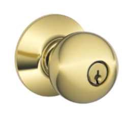 Orbit Knob Keyed Entry Lock With Medeco Cylinder