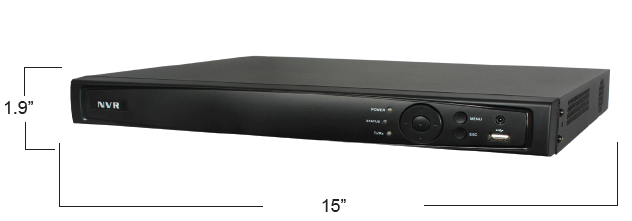 16 Channel and 16 PoE Network Video Recorder