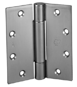 Door Hinge, 3 1.5in x 3 1.5in, Stainless Steel Standard Weight - TA314-S
