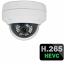 Weatherproof Outdoor IP Dome Camera - 4.0 Megapixel - H.265 Compression