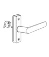 Adams Rite Lever Handle for 4000 Latches